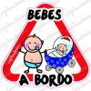 Bebes a Bordo Niño y Carrito Niño
