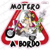 07001-MOTERO A BORDO-Niño Moto Custom