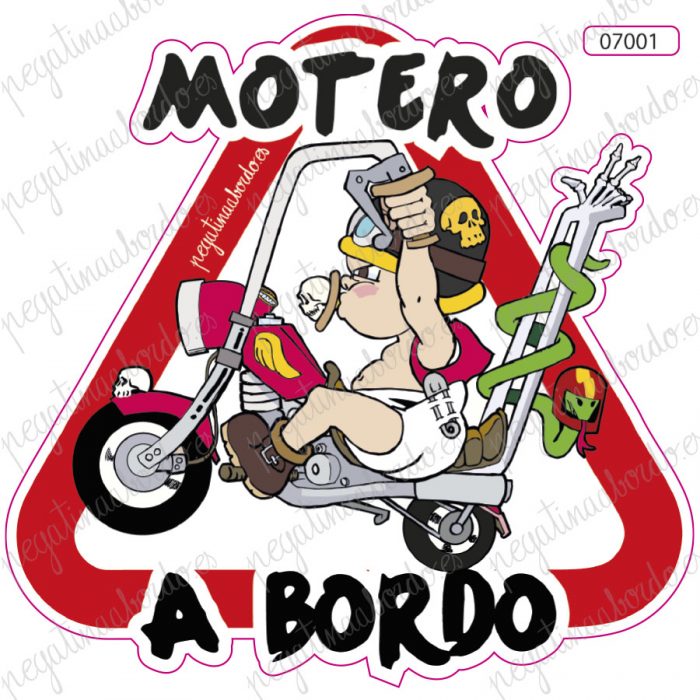 MOTERO CUSTOM NIÑO A BORDO