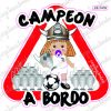 Campeon a Bordo Madrid 15 Copas