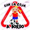 Futbol Con la ROJA ESPAÑA NIño