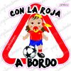 Futbol La roja España Niña